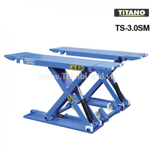 Cầu nâng cắt kéo di động, nâng 1m Titano TS-3.0SM