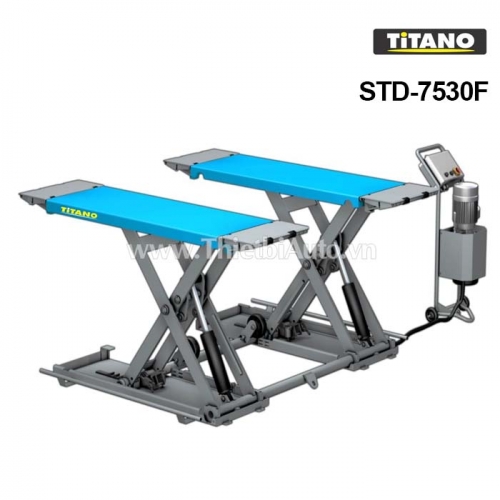 Cầu nâng cắt kéo nâng 1m di động Titano STD-7530F
