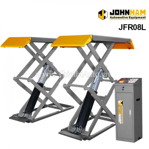 Cầu nâng kiểu xếp nâng bụng xe ô tô JFR08L Johnham 3,5 tấn