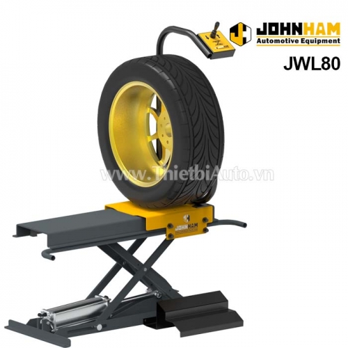 Máy nâng bánh lốp xe khí nén dùng cho máy cân mâm ô tô Johnham JWL80